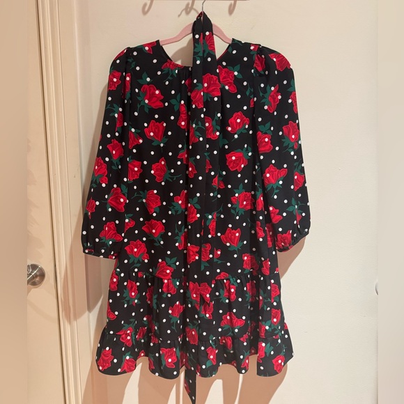Kate Spade Rose Dot Toss Shift Dress - Picture 3 of 3